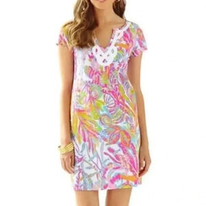 {Lilly Pulitzer} Brewster Dress in Scuba to Cuba